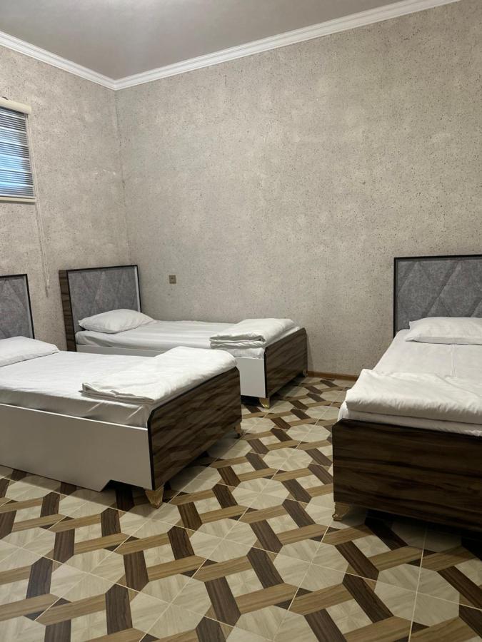 Seki Qonaq Evi Motel Bagian luar foto